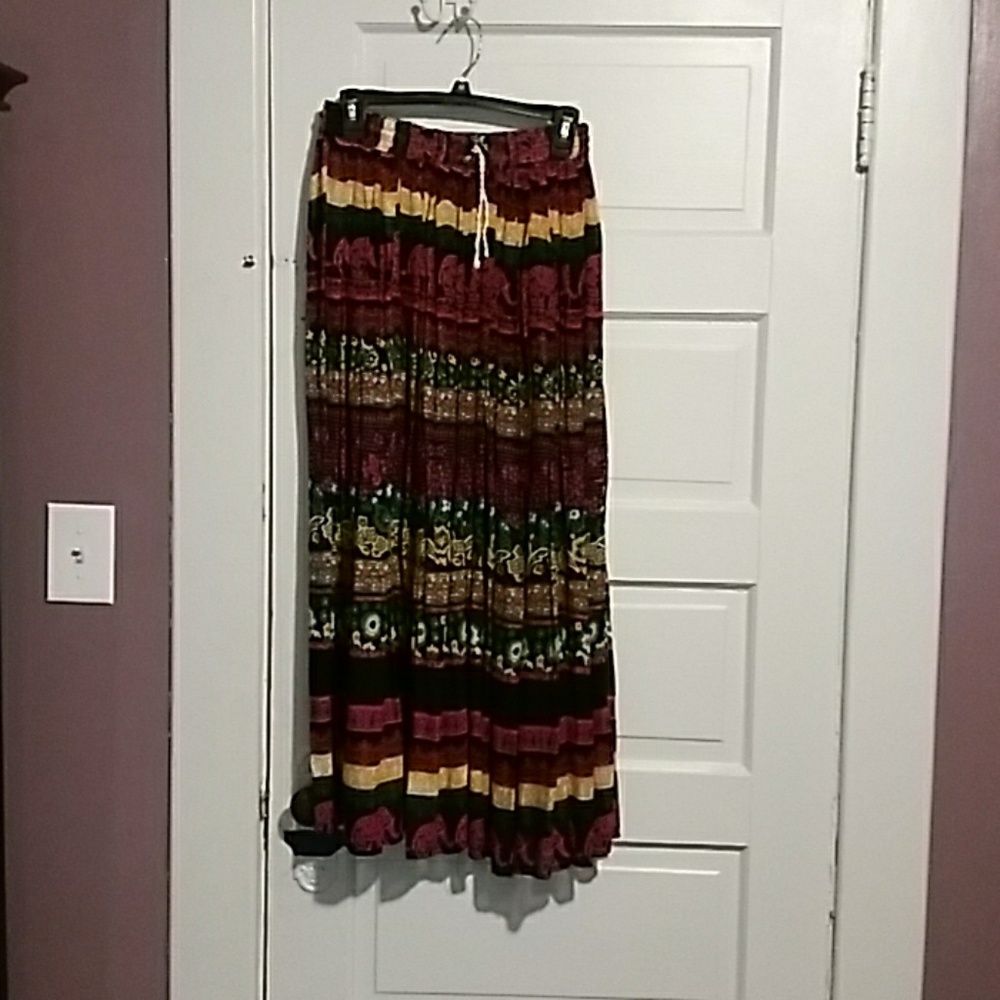Long hippy skirt